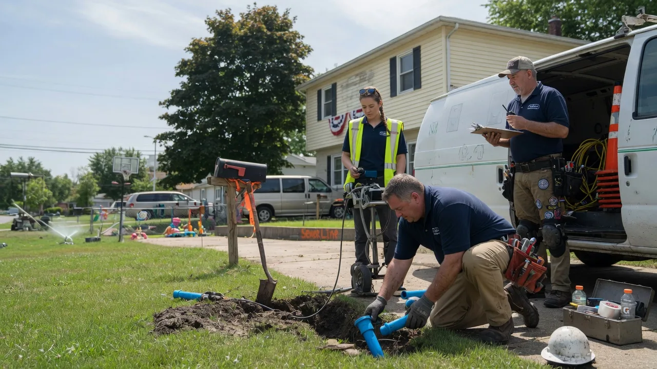 Slab Leak Repair in Lawn, PA near me
